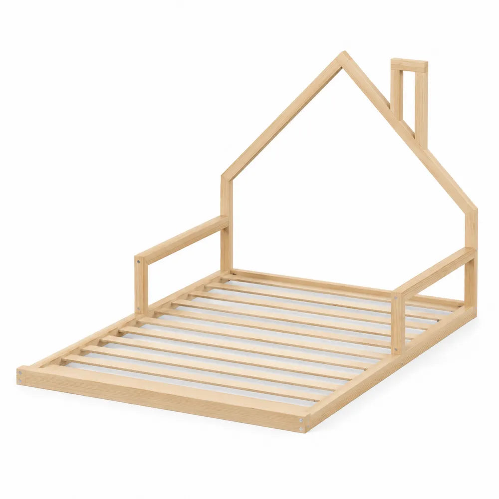Lit enfant en bois de pin 90x200 cm