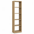 Étagère en bois de chêne massif 5 niveaux 180 cm